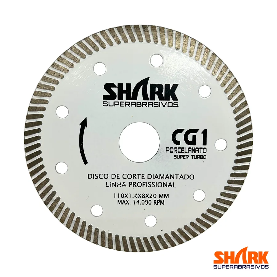 CG1 Porcelanato Turbo da Shark Superabrasivos, foto 1 de 3