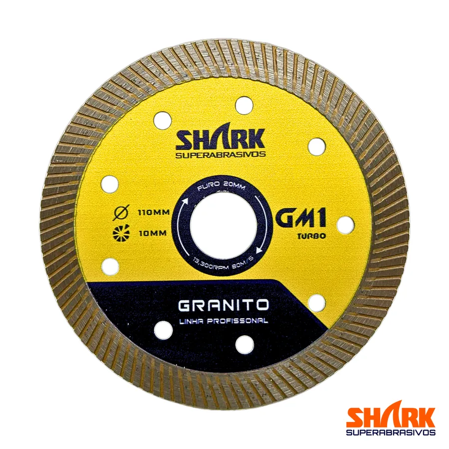 GM1 Quartzito Extra Turbo da Shark Superabrasivos, foto 1 de 2