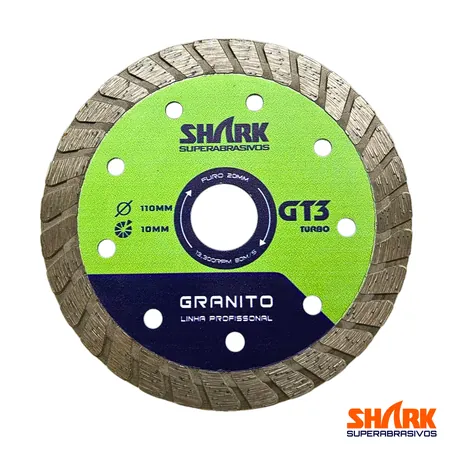 GT3 Quartzito Turbo da Shark Superabrasivos